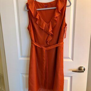 Burnt Orange Summer Dress ~ Never worn!